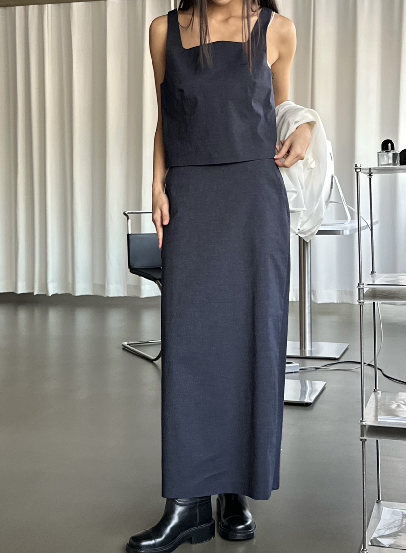 LE VASE韓國東大門代購女裝新款熱賣人氣休閑推薦26春夏長裙LE VASE長裙圖色2