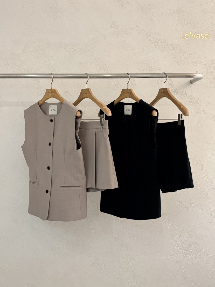 LE VASE韓國東大門代購女裝新品推薦人氣職業熱賣26春夏裙褲LE VASE裙褲