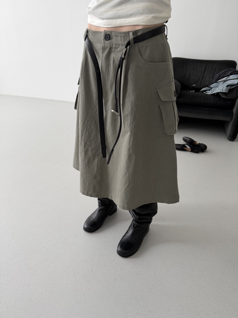 MINIMUZE韓國直郵女裝新款26春夏職業熱賣時尚半身裙中短裙MINIMUZE半身裙/中短裙