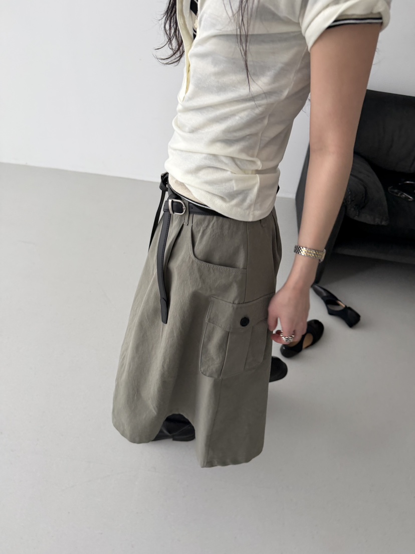 MINIMUZE韓國直郵女裝新款26春夏職業熱賣時尚半身裙中短裙MINIMUZE半身裙/中短裙