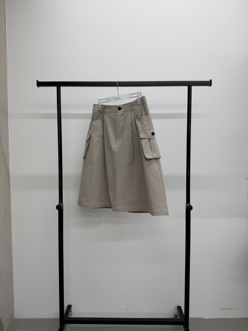 MINIMUZE韓國直郵女裝新款26春夏職業熱賣時尚半身裙中短裙MINIMUZE半身裙/中短裙圖色1