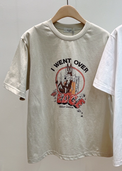 GLAD SOME韓國東大門直郵女士新款推薦熱賣人氣休閑時尚T恤GLAD SOMET恤圖色1