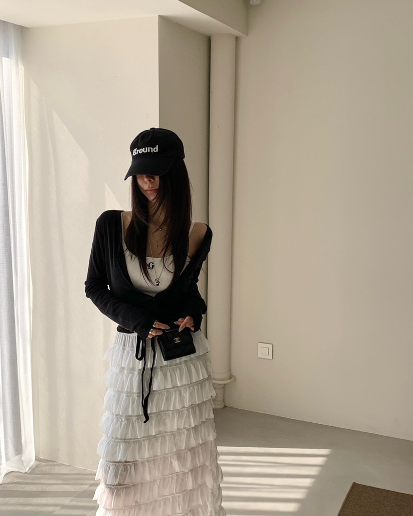 REVE CITE-L韓國直郵實拍女裝新款人氣長袖T恤不含內搭含腰帶開衫REVE CITE-L長袖T恤