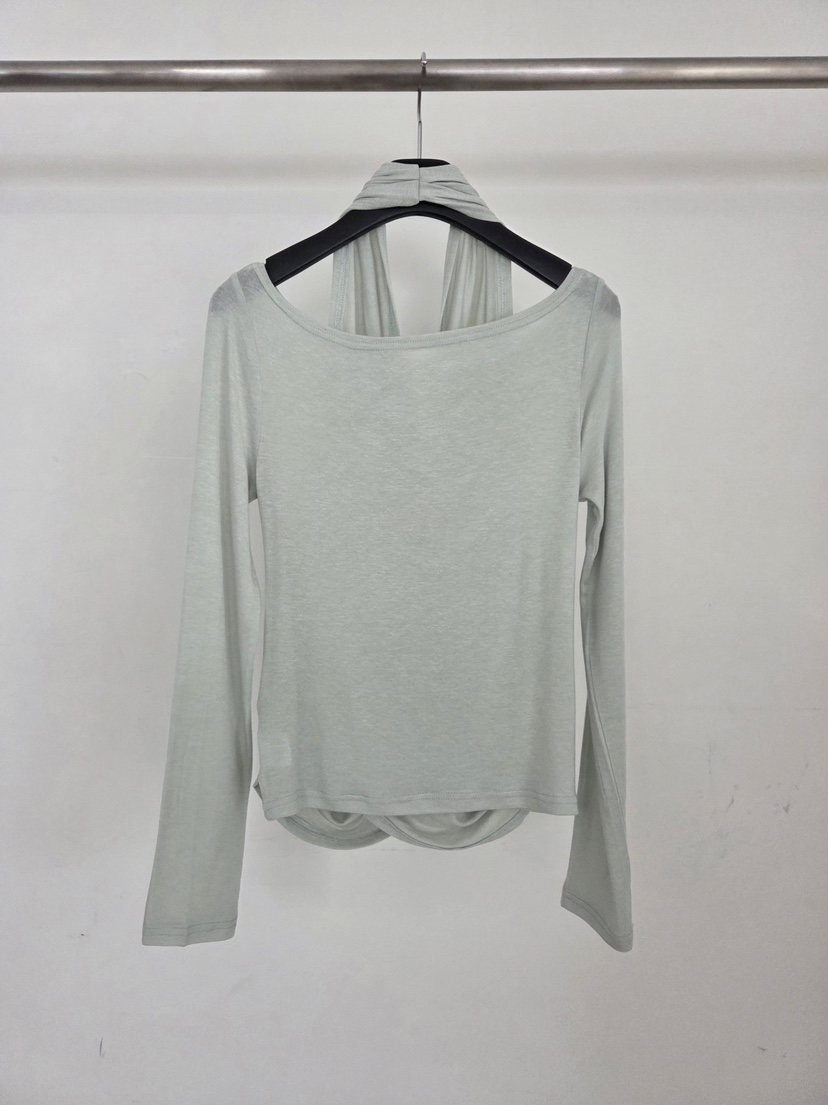 VERANDA韓國直郵女士新品時尚休閑26春夏職業長袖T恤假兩件VERANDA長袖T恤