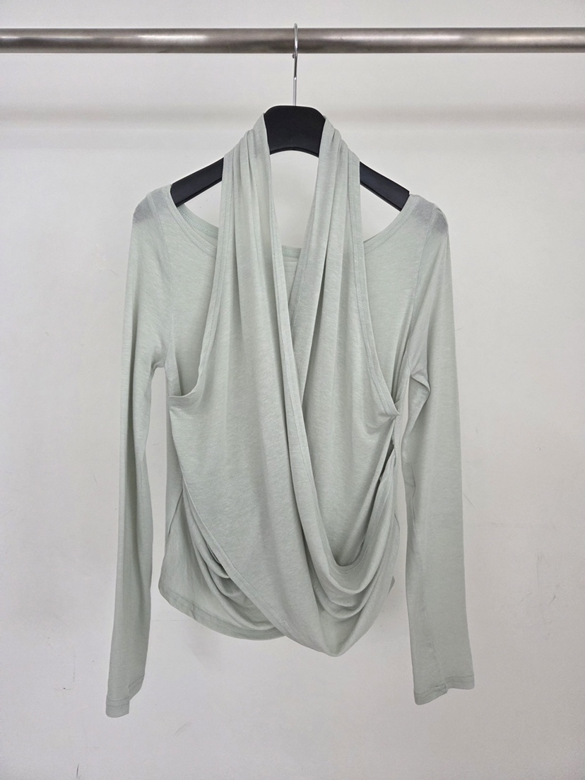 VERANDA韓國直郵女士新品時尚休閑26春夏職業長袖T恤假兩件VERANDA長袖T恤圖色1