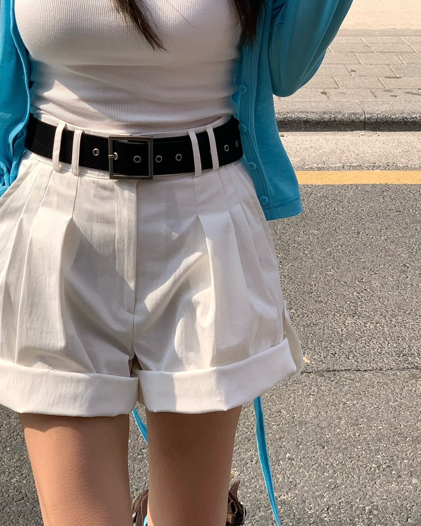 REVE CITE-L韓國代購女裝新品推薦人氣休閑腰帶腰帶麂皮REVE CITE-L腰帶