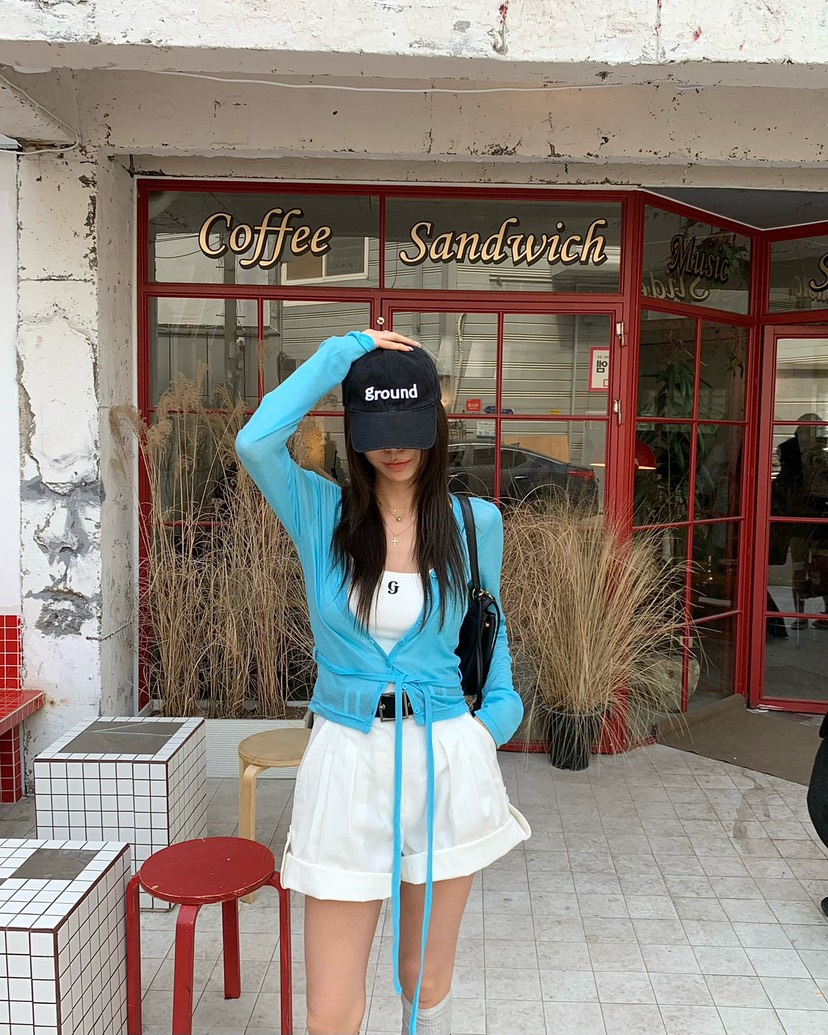 REVE CITE-L韓國代購女裝新品推薦人氣休閑腰帶腰帶麂皮REVE CITE-L腰帶