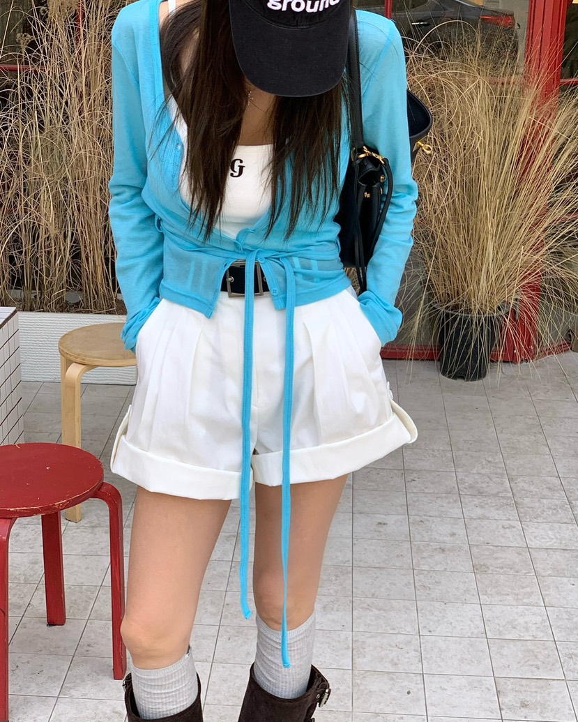 REVE CITE-L韓國代購女裝新品推薦人氣休閑腰帶腰帶麂皮REVE CITE-L腰帶