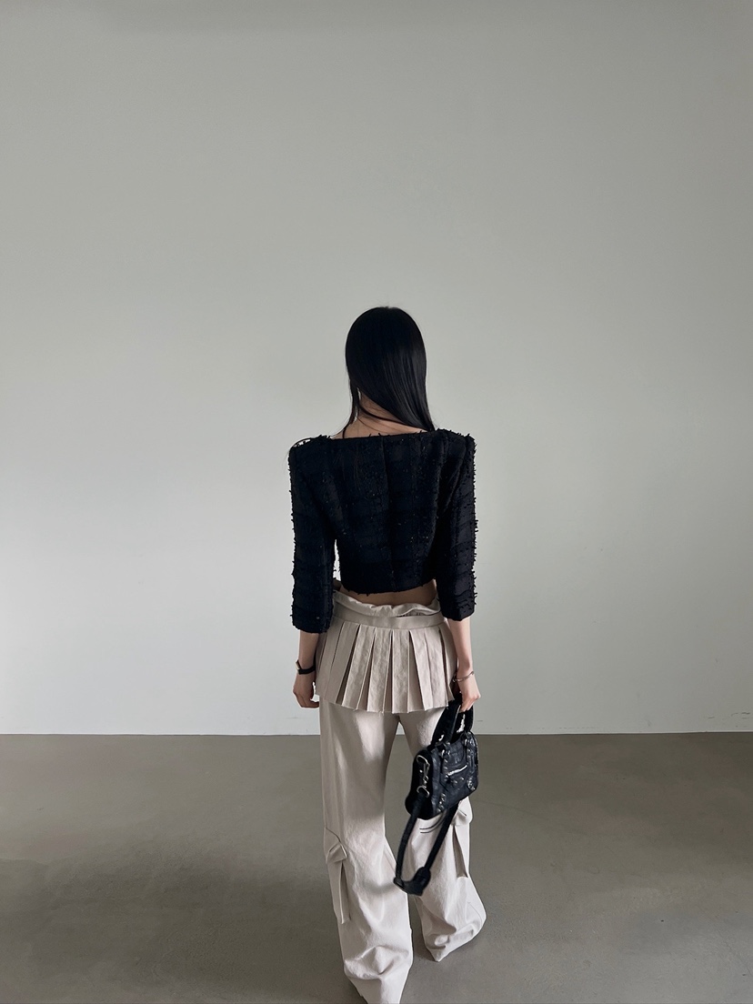 VERANDA韓國代購女裝新品26春夏時尚休閑推薦熱賣裙褲褶裥VERANDA裙褲