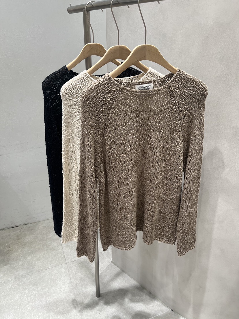 EVERCOMMERCE METICULOUSLY DESIGNED韓國直郵實拍女士新款26春夏針織衫EVERCOMMERCE METICULOUSLY DESIGNED針織衫