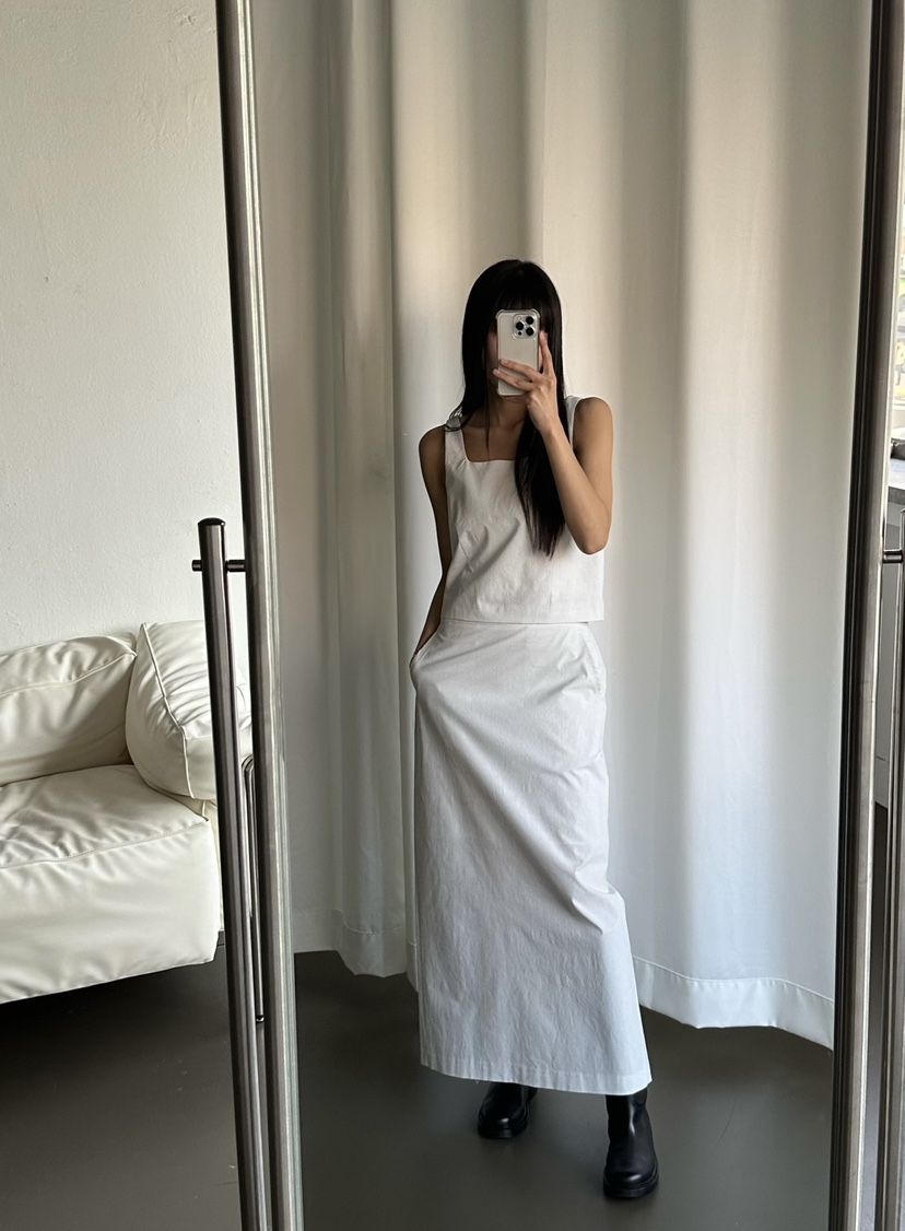 LE VASE韓國直郵女士新款26春夏熱賣人氣推薦休閑吊帶背心LE VASE吊帶/背心