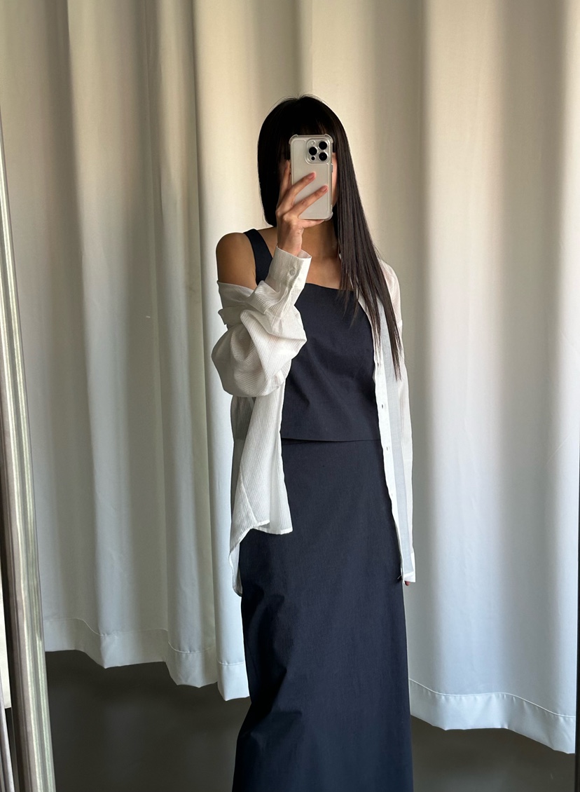 LE VASE韓國直郵女士新款26春夏熱賣人氣推薦休閑吊帶背心LE VASE吊帶/背心