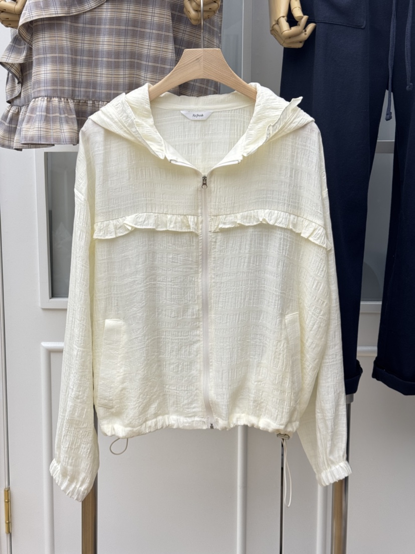 RE:FRESH-L韓國東大門代購女裝新款熱賣26春夏職業推薦夾克RE:FRESH夾克圖色1