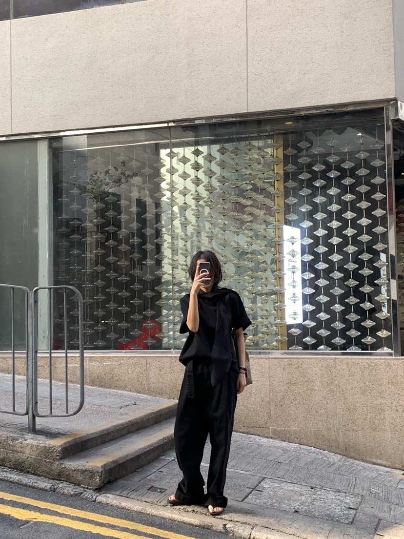 ROMANTICIZE韓國直郵實拍女士新款推薦熱賣休閑T恤含圍巾ROMANTICIZET恤