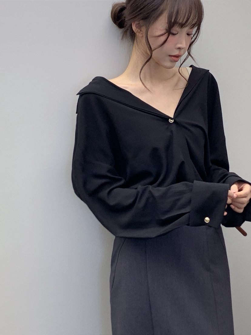 VERANDA韓國東大門代購女裝新款職業26春夏襯衫蕾絲衫天絲VERANDA襯衫/蕾絲衫