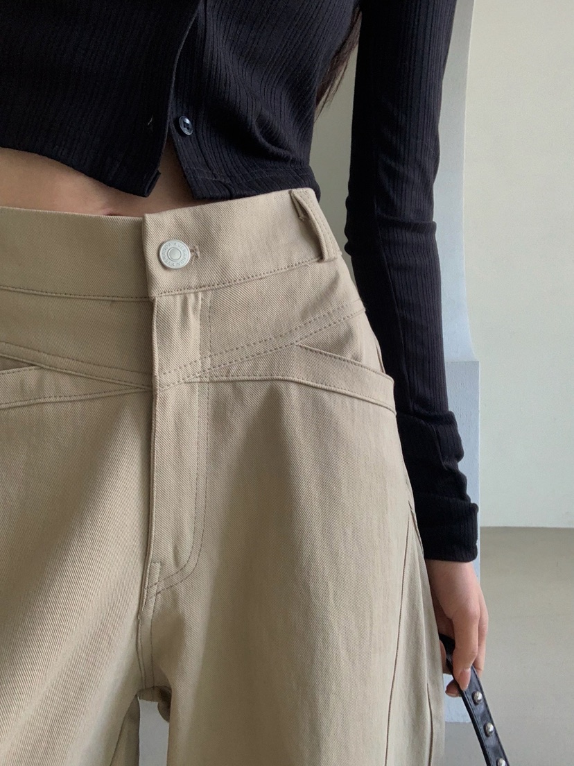 VERANDA韓國直郵實拍女裝新品職業26春夏推薦時尚休閑褲棉VERANDA休閑褲