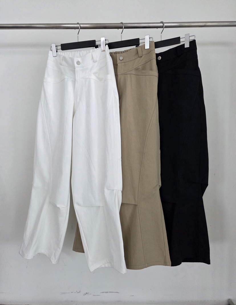 VERANDA韓國直郵實拍女裝新品職業26春夏推薦時尚休閑褲棉VERANDA休閑褲