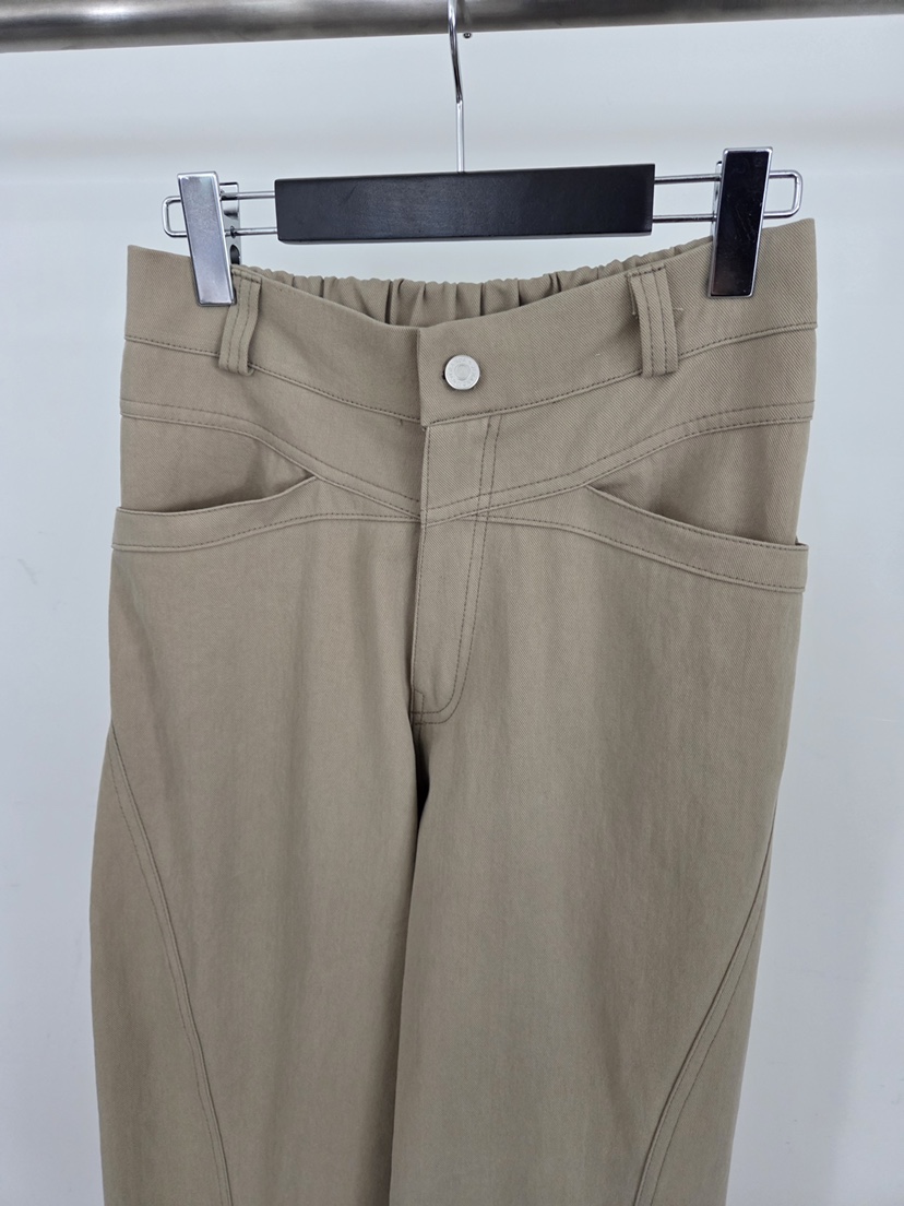 VERANDA韓國直郵實拍女裝新品職業26春夏推薦時尚休閑褲棉VERANDA休閑褲