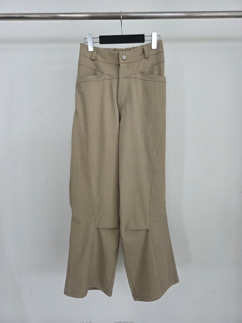 VERANDA韓國直郵實拍女裝新品職業26春夏推薦時尚休閑褲棉VERANDA休閑褲圖色1