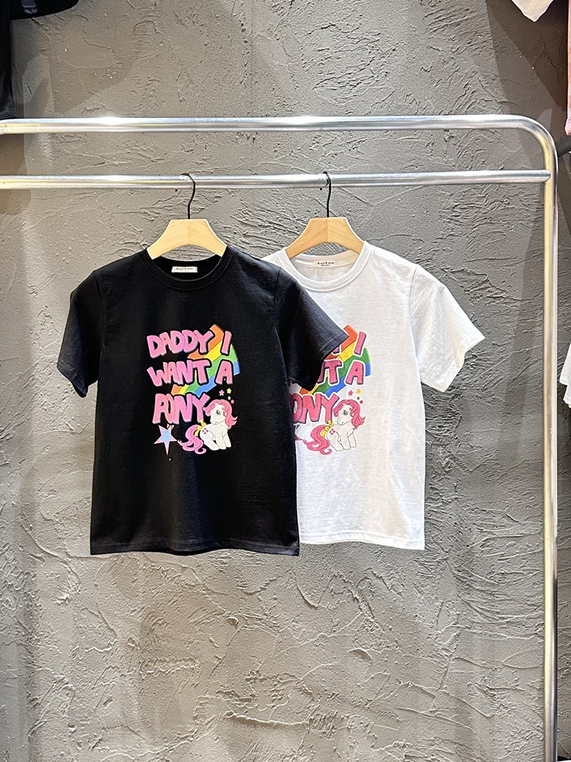 BLACK RIBBON-A韓國東大門代購女裝新款休閑人氣26春夏T恤BLACK RIBBON-AT恤