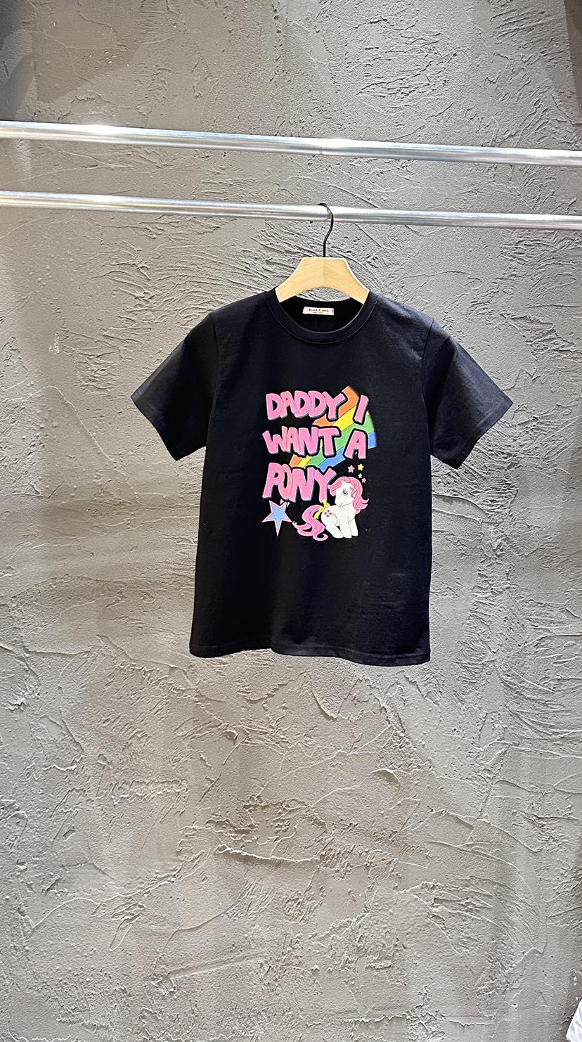 BLACK RIBBON-A韓國東大門代購女裝新款休閑人氣26春夏T恤BLACK RIBBON-AT恤圖色1