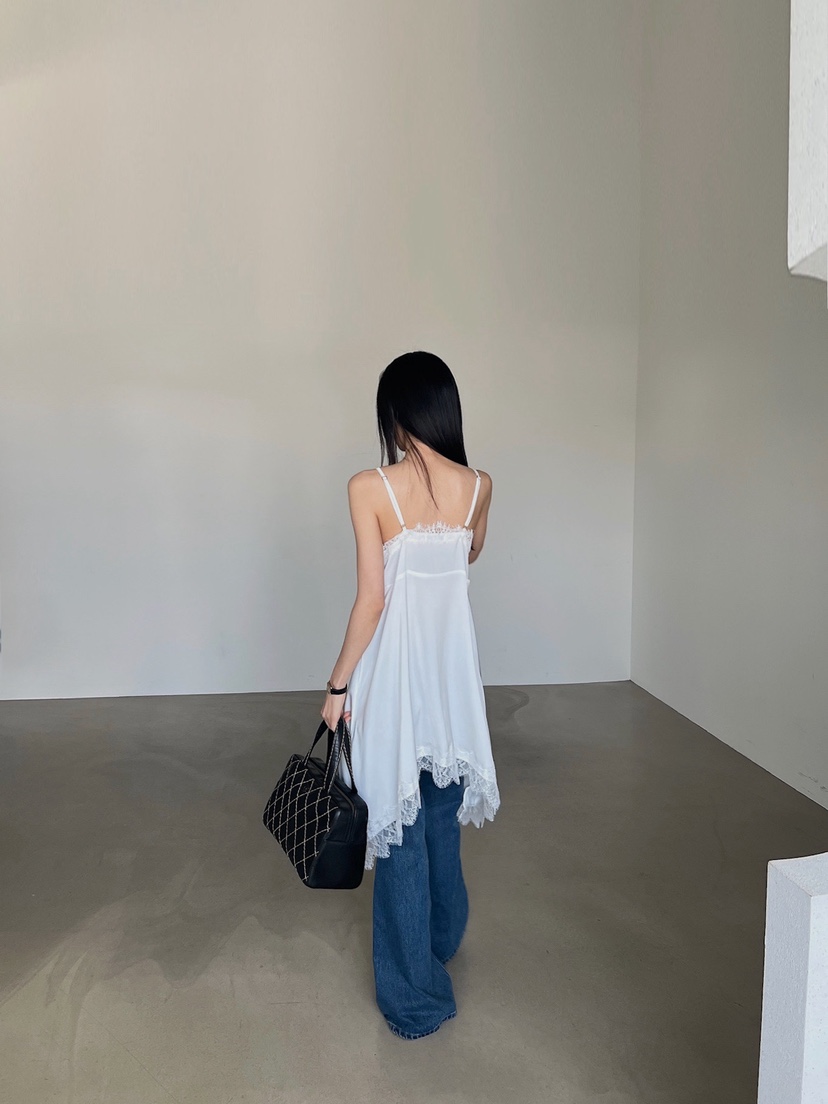 VERANDA韓國東大門代購女士新品時尚休閑26春夏連衣裙蕾絲VERANDA連衣裙