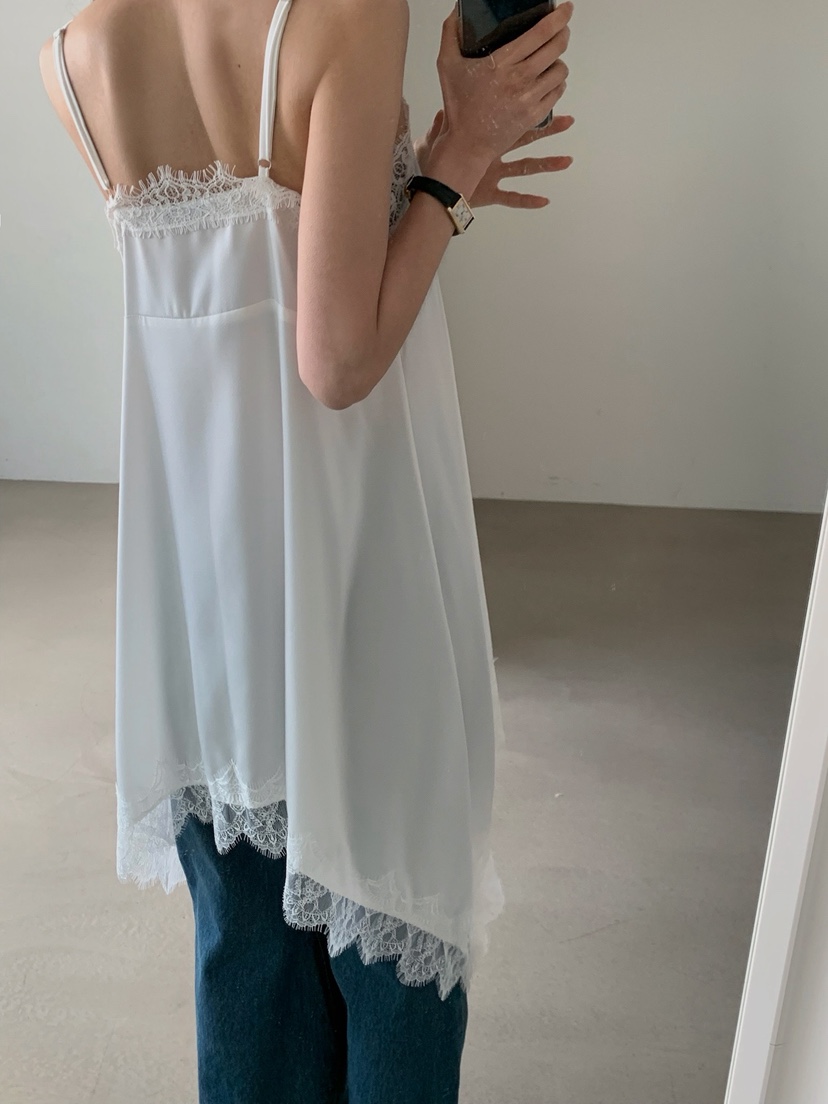 VERANDA韓國東大門代購女士新品時尚休閑26春夏連衣裙蕾絲VERANDA連衣裙