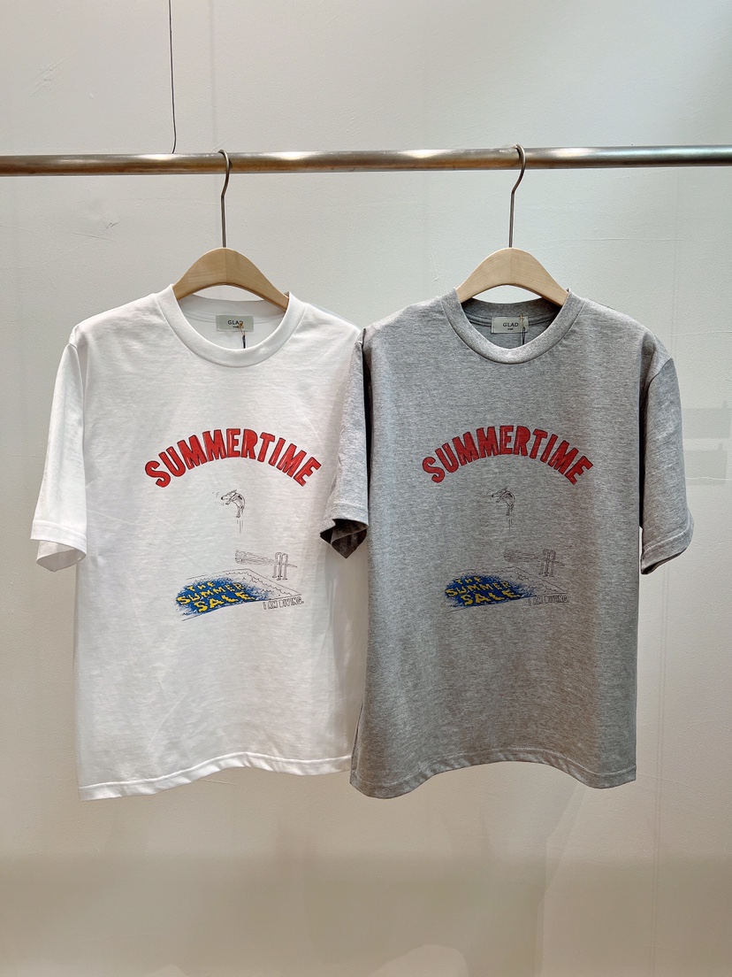 GLAD SOME韓國直郵女士新款人氣推薦熱賣職業休閑26春夏T恤GLAD SOMET恤