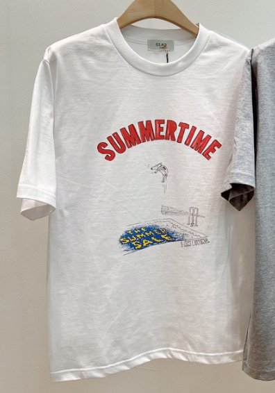 GLAD SOME韓國直郵女士新款人氣推薦熱賣職業休閑26春夏T恤GLAD SOMET恤圖色1