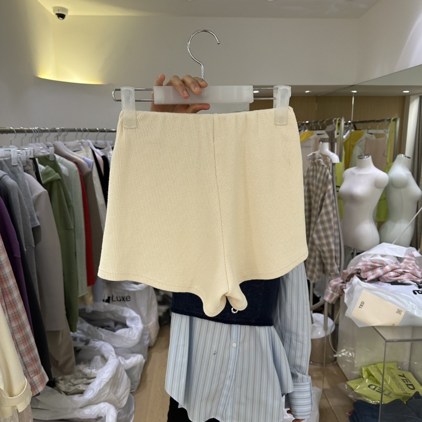 TED韓國直郵實拍女士新品時尚人氣26春夏推薦熱賣短褲華夫格TED短褲