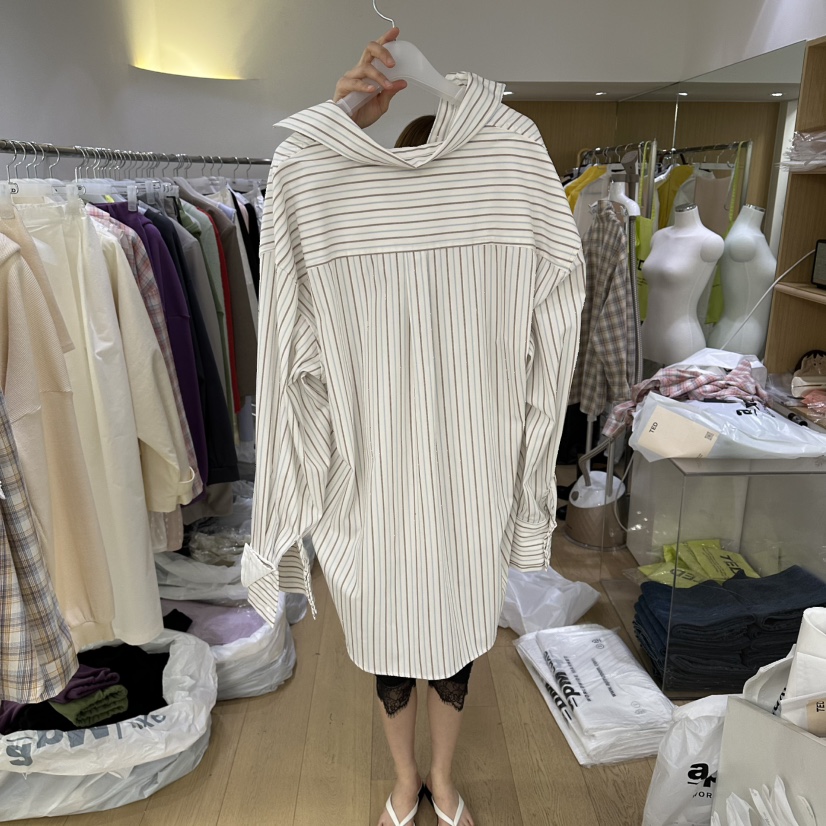 TED韓國代購女裝新品推薦休閑26春夏職業時尚人氣襯衫蕾絲衫TED襯衫/蕾絲衫