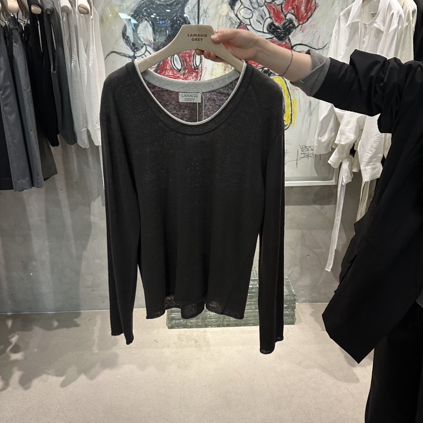 LAMAGIEPIE/LAMAGIE GREY韓國代購女士新款職業26春夏針織衫LAMAGIEPIE/LAMAGIE GREY針織衫圖色3