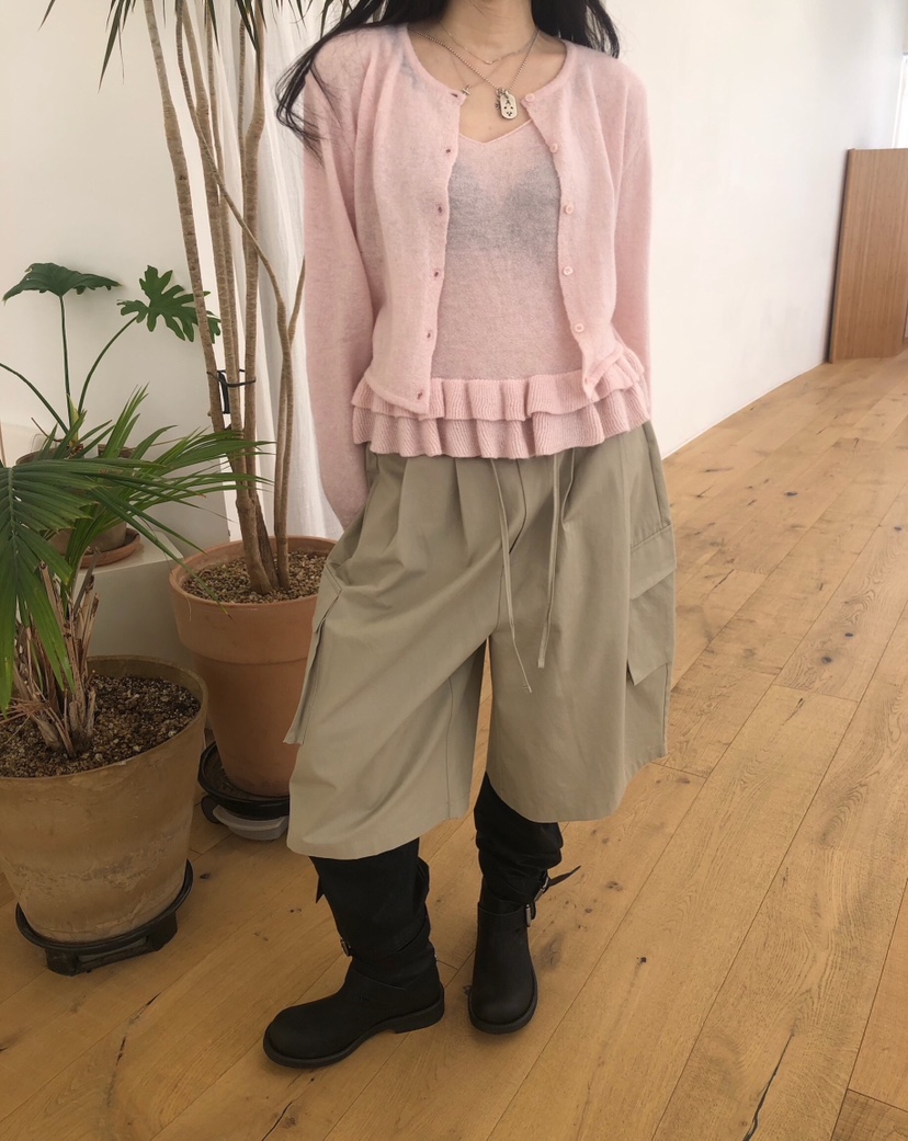 MELTED-P東大門實拍女裝新品職業時尚推薦休閑26春夏短褲MELTED-P短褲