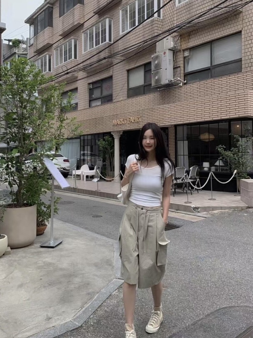 MELTED-P東大門實拍女裝新品職業時尚推薦休閑26春夏短褲MELTED-P短褲