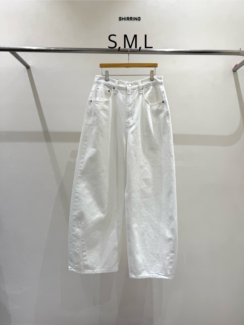 SHIRRING東大門直郵女裝新品推薦熱賣真品26春夏時尚休閑褲SHIRRING休閑褲圖色1