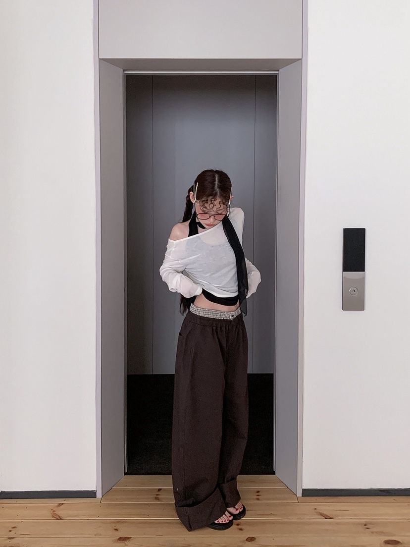 I MFACT東大門直郵女裝新款熱賣推薦人氣長袖T恤不含內搭I MFACT長袖T恤