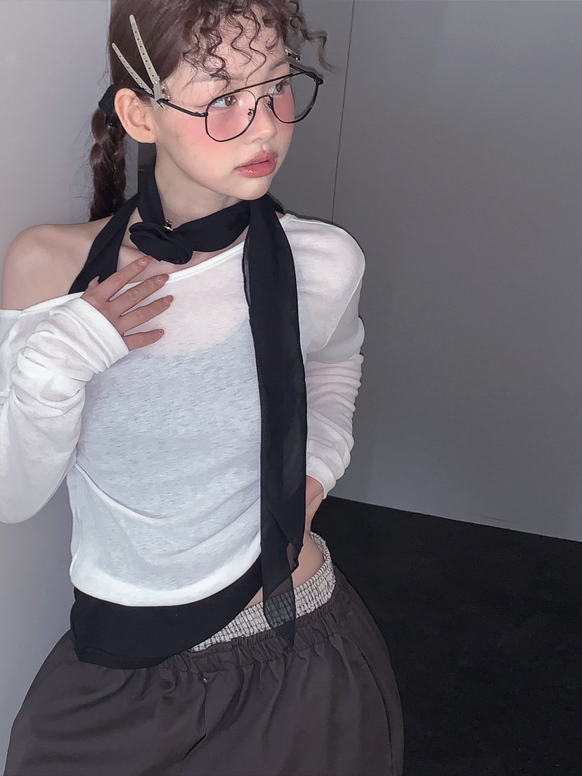 I MFACT東大門直郵女裝新款熱賣推薦人氣長袖T恤不含內搭I MFACT長袖T恤