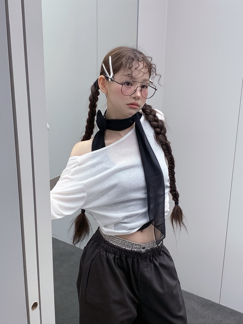 I MFACT東大門直郵女裝新款熱賣推薦人氣長袖T恤不含內搭I MFACT長袖T恤