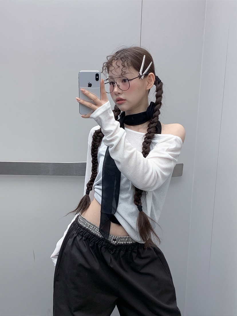 I MFACT東大門直郵女裝新款熱賣推薦人氣長袖T恤不含內搭I MFACT長袖T恤