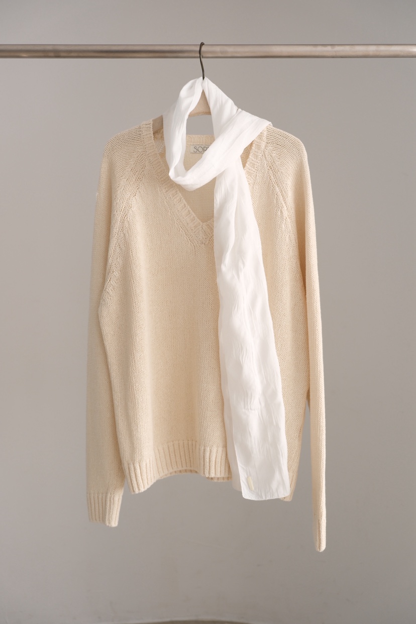 SORBET/FLAT WHITE東大門直郵女士新品推薦圍巾披肩圍巾SORBET/FLAT WHITE圍巾/披肩