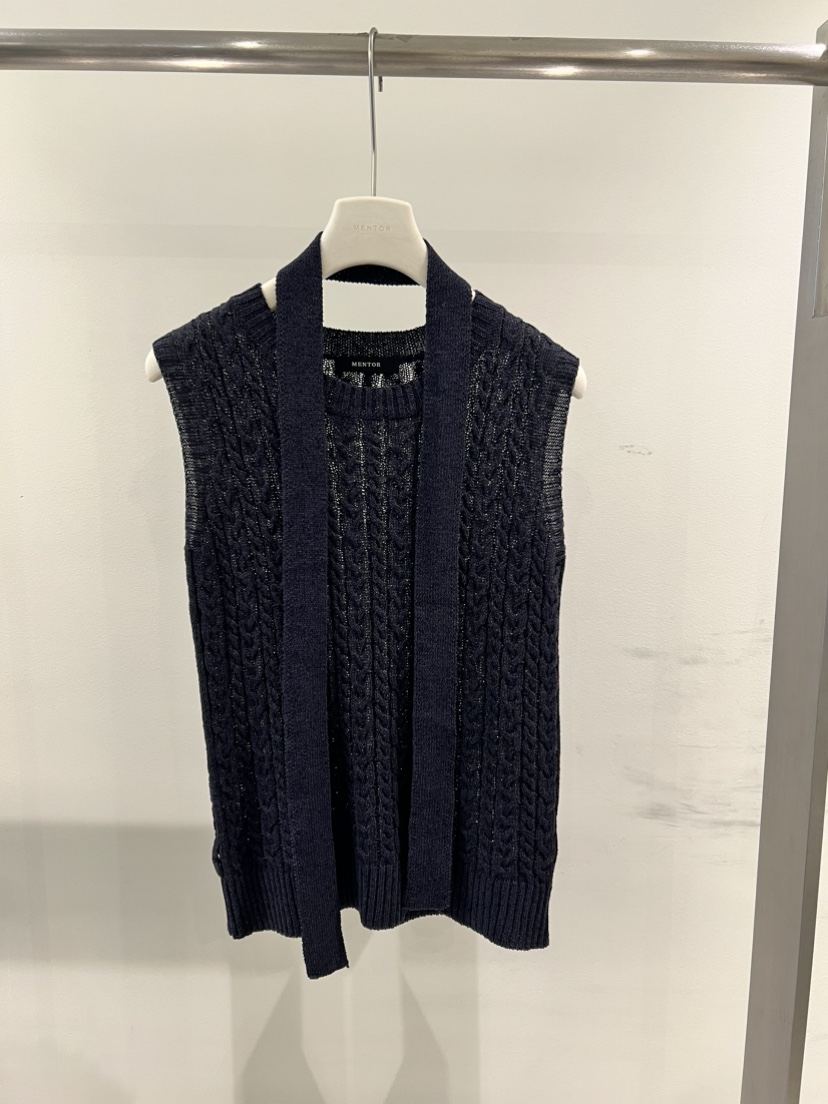 MENTOR東大門實拍女士新品職業26春夏時尚吊帶背心含腰帶MENTOR吊帶/背心圖色3