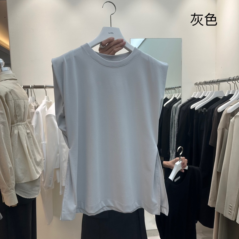 LE-PPL韓國直郵女裝新款時尚推薦人氣職業熱賣休閑吊帶背心LE-PPL吊帶/背心圖色2