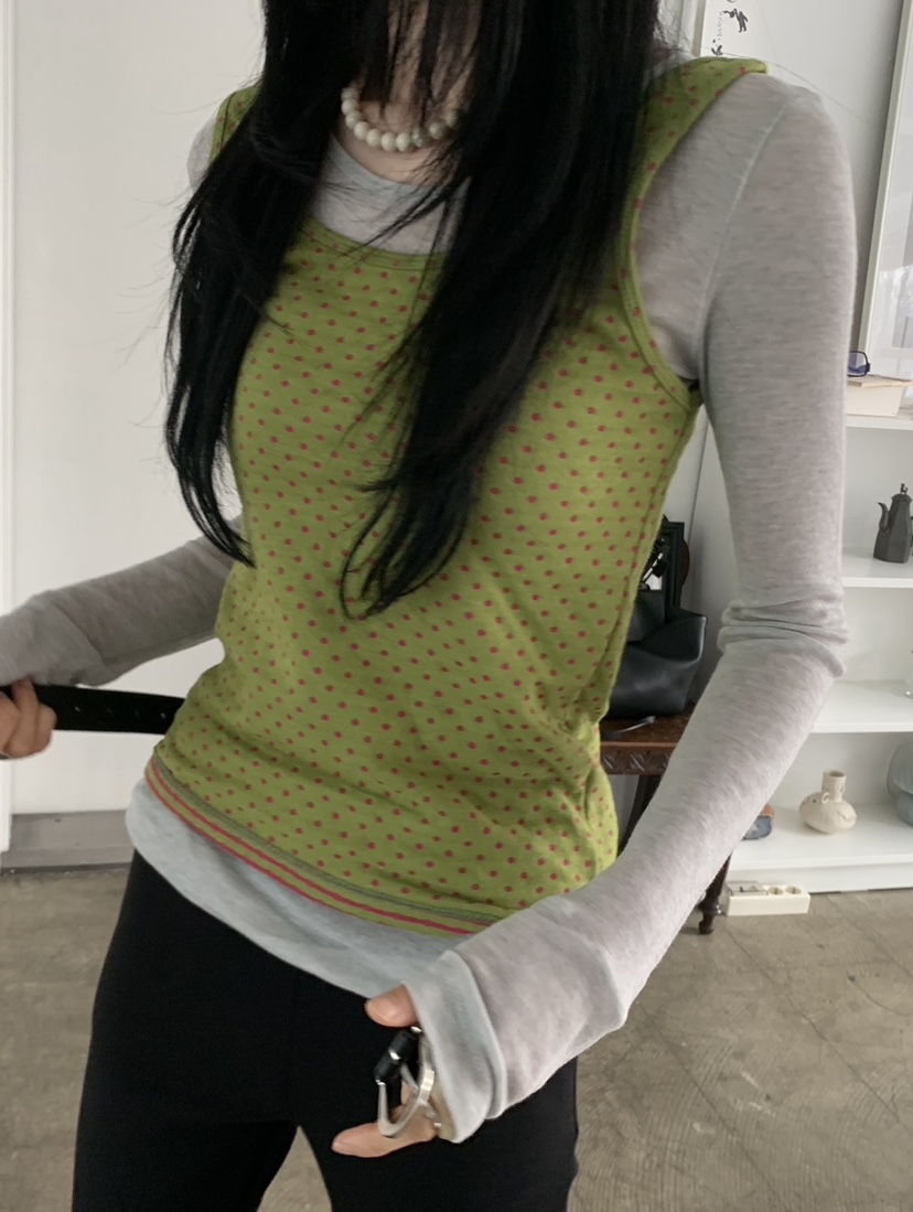 VAARA東大門實拍女裝新款真品休閑時尚26春夏人氣吊帶背心VAARA吊帶/背心