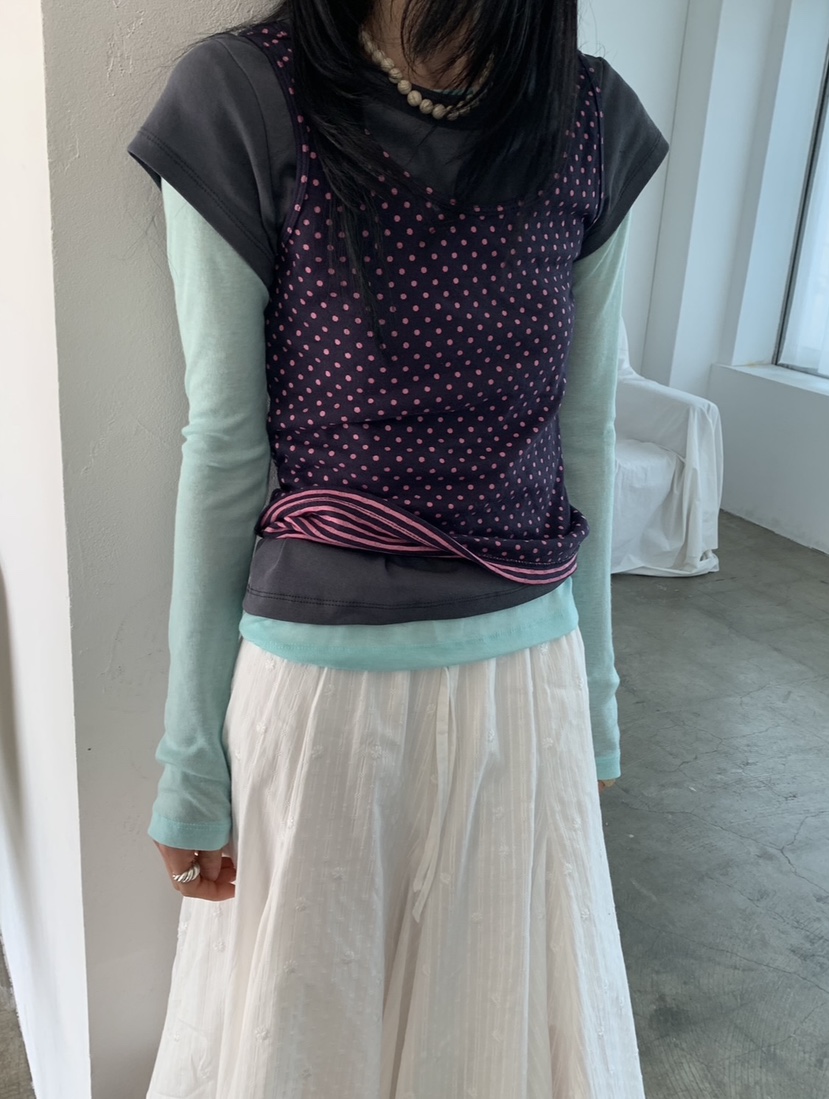 VAARA東大門實拍女裝新款真品休閑時尚26春夏人氣吊帶背心VAARA吊帶/背心