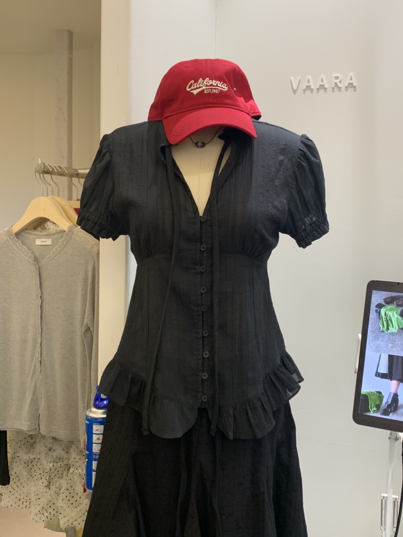 VAARA東大門直郵女士新品時尚熱賣推薦職業人氣襯衫蕾絲衫VAARA襯衫/蕾絲衫