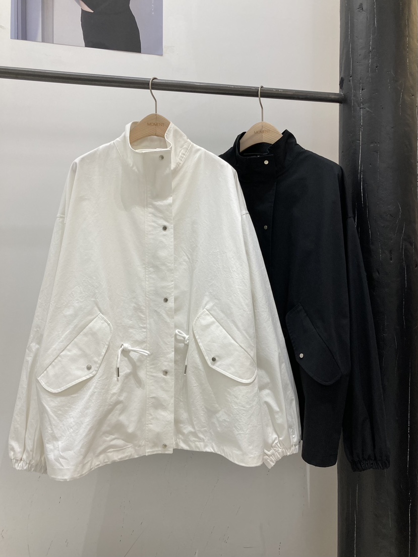 MOMENT韓國直郵女裝新款熱賣時尚26春夏職業真品休閑夾克MOMENT/RECOVER夾克