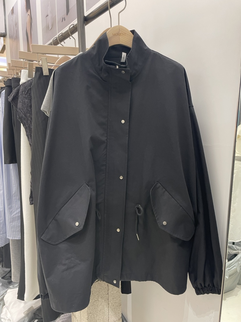 MOMENT韓國直郵女裝新款熱賣時尚26春夏職業真品休閑夾克MOMENT/RECOVER夾克圖色1