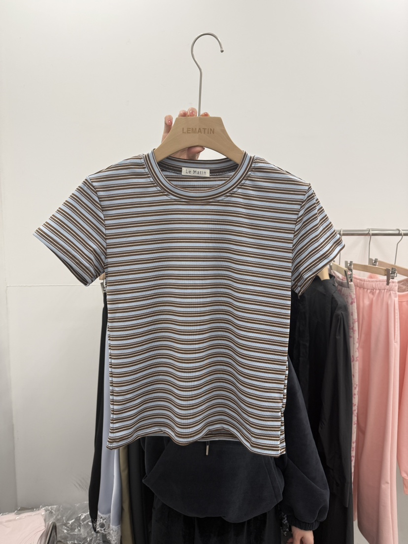 LEMATIN韓國直郵女士新款真品熱賣26春夏推薦休閑時尚T恤LEMATINT恤圖色3
