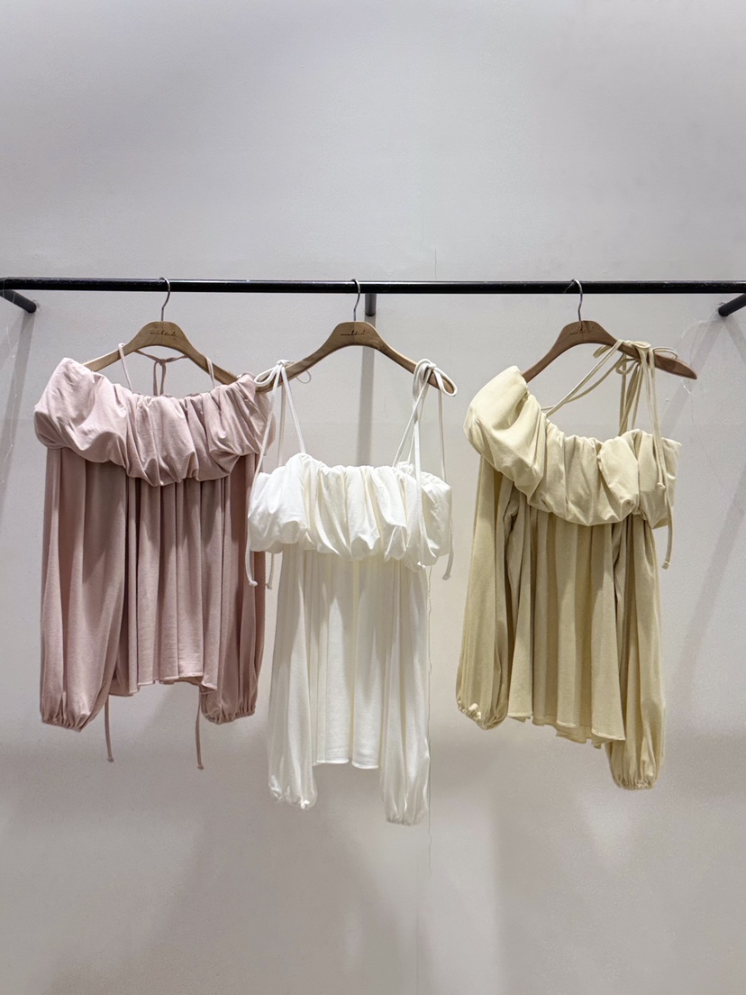 MELTED-P東大門實拍女裝新品時尚推薦真品26春夏襯衫蕾絲衫MELTED-P襯衫/蕾絲衫