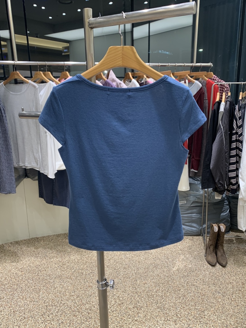 VAARA韓國代購女士新品人氣推薦26春夏真品職業熱賣時尚T恤VAARAT恤